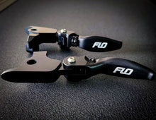 Load image into Gallery viewer, FLO MOTORSPORTS SHORTY MX LEVER SET BLACK
