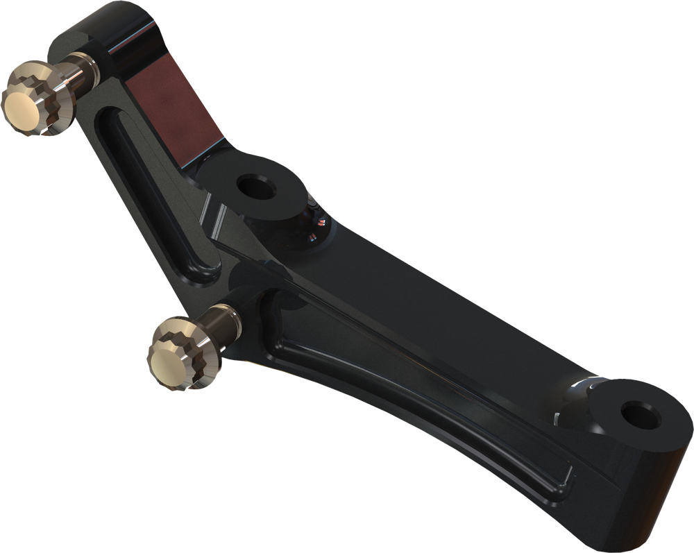 HAWG HALTERS INC RADIAL MOUNT ADAPT BRACKET UNIV RH/LH